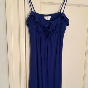 London Times Dress with Adjustable Spaghetti Straps